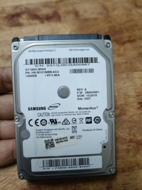 1TB USED LAPTOP HARD DISK DRIVE UN