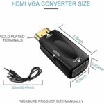 VGA TO HDMI CONNECTOR WITH AUDIO - Image 3