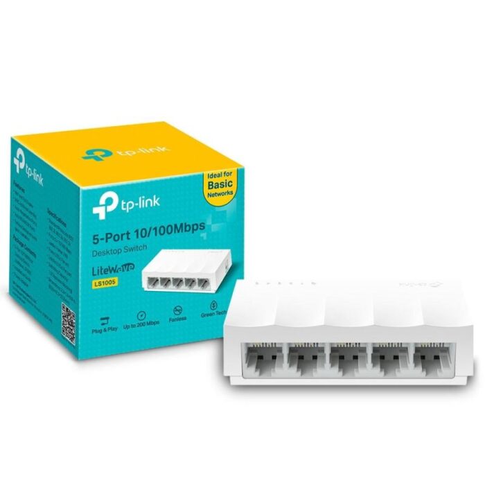 5 PORT 10 100MBPS NETWORK SWITCH