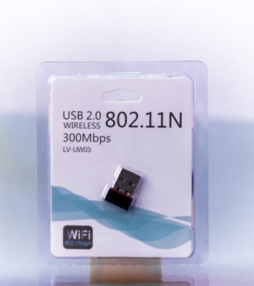 802.11N USB 2.0 WIRELESS 300MBPS WIFI ADAPTER WITH ANTANA GTS