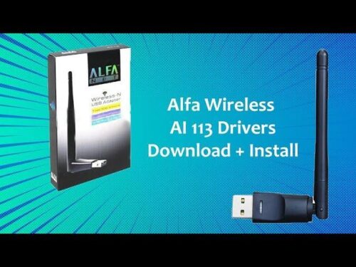 AI113 ALFA WIRELESS N USB ADAPTER GTS