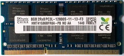 DDR3 8GB 12800MHZ LAPTOP RAM GOLDEN MEMORY