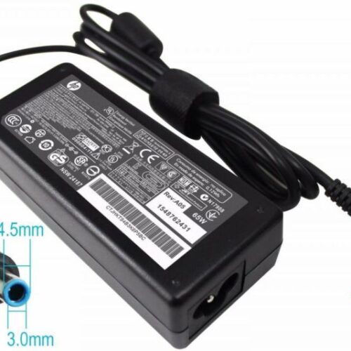 HP BLUE PIN ORIGINAL POWER ADAPTER 19V 65W PCW