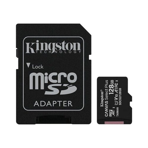 KINGSTON 128GB 100MB s Micro SD Card KULI