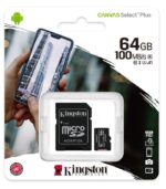 KINGSTON 64GB 100MB s Micro SD Card KULI