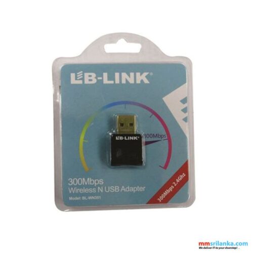 LB LINK WIRELESS 300MBPS WIFI NANO ADAPTER GTS