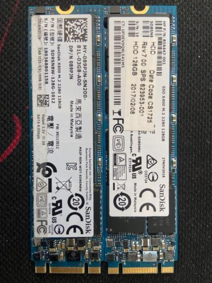 M.2 128GB USED SSD OUR