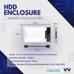 OSCOO 3.0 USB HDD ENCLOSER - Image 2